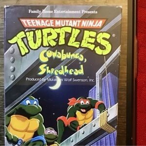 VHS Tape Teenage Mutant Ninja Turtles